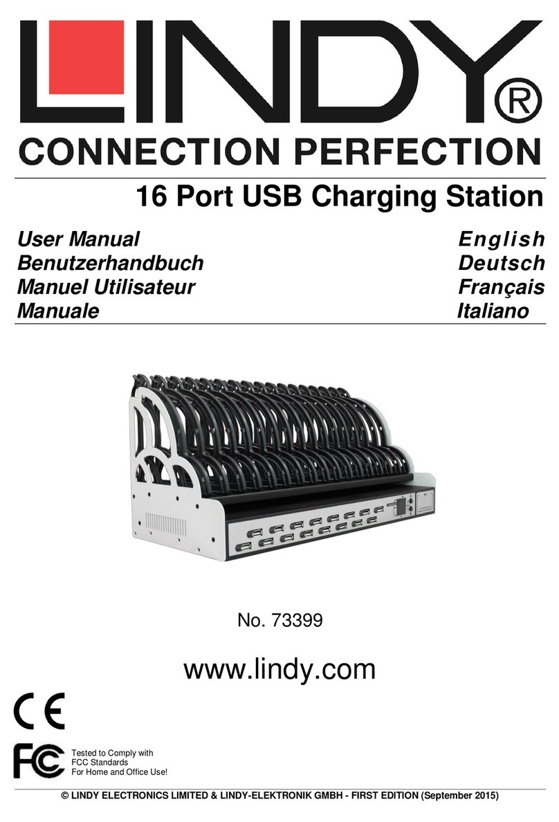 Lindy 73399 user manual