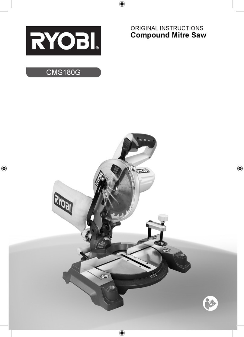 Ryobi CMS180G User manual
