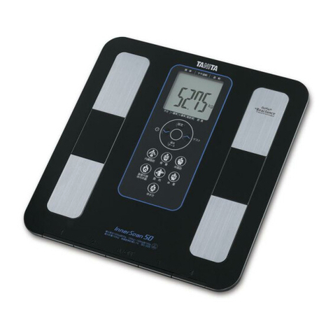 Tanita INNERSCAN 50 manual