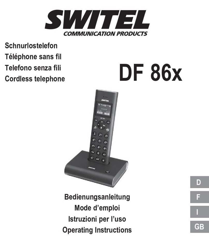 switel DF 86 series operating instructions