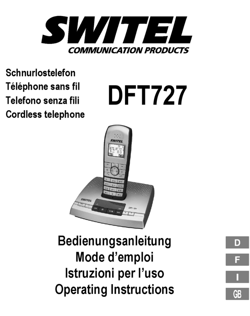 switel DFT727 User manual