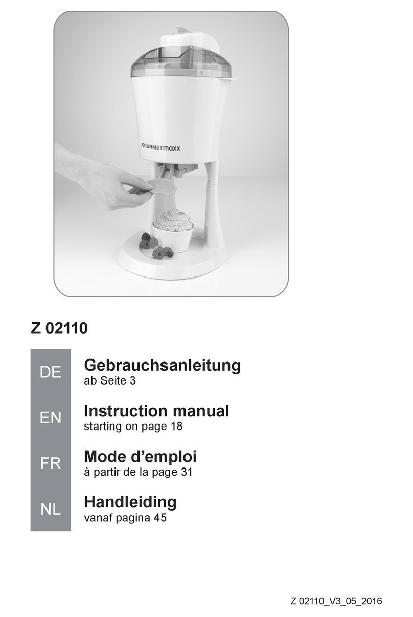 gourmetmaxx Z 02110 instruction manual