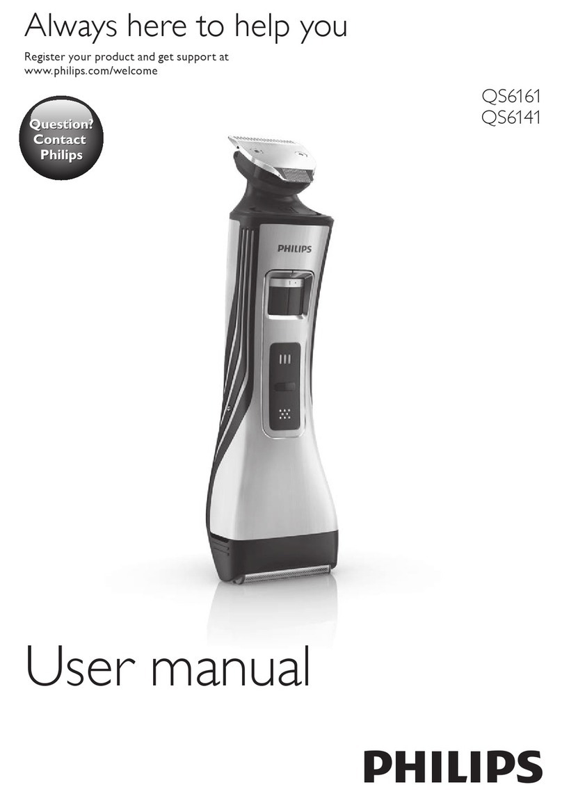 Philips qs6161 User manual Philips qs6161 User manual