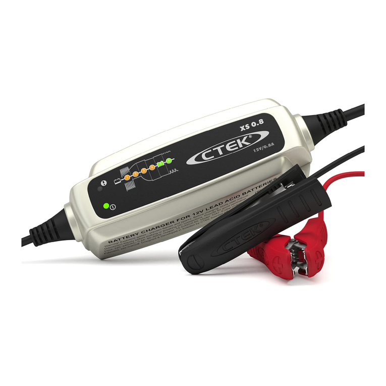 CTEK XS 0.8 User manual