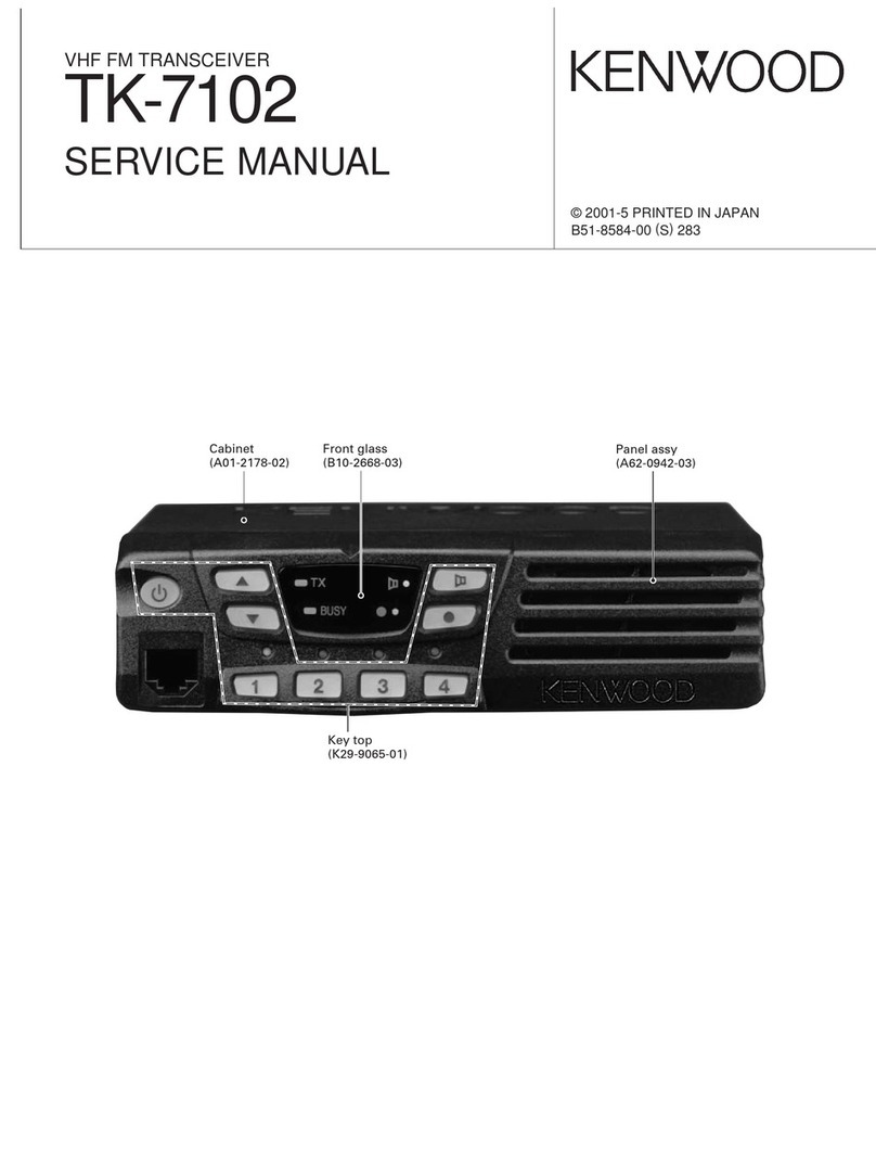 Kenwood TK-7102 Service manual