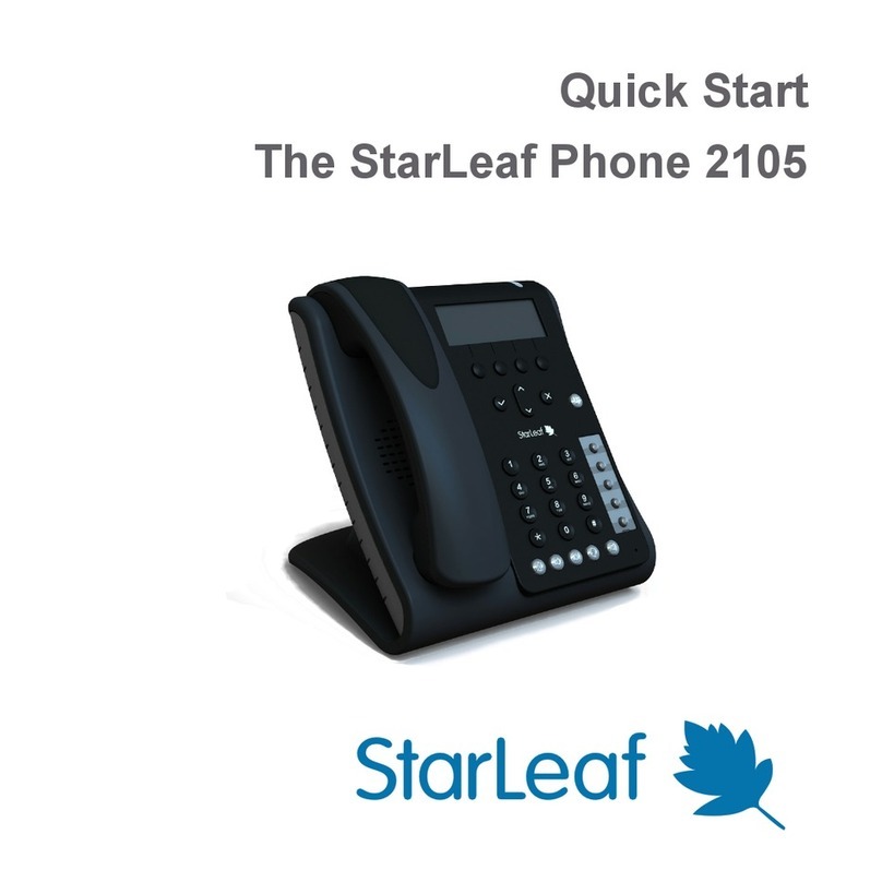 StarLeaf 2015 quick start