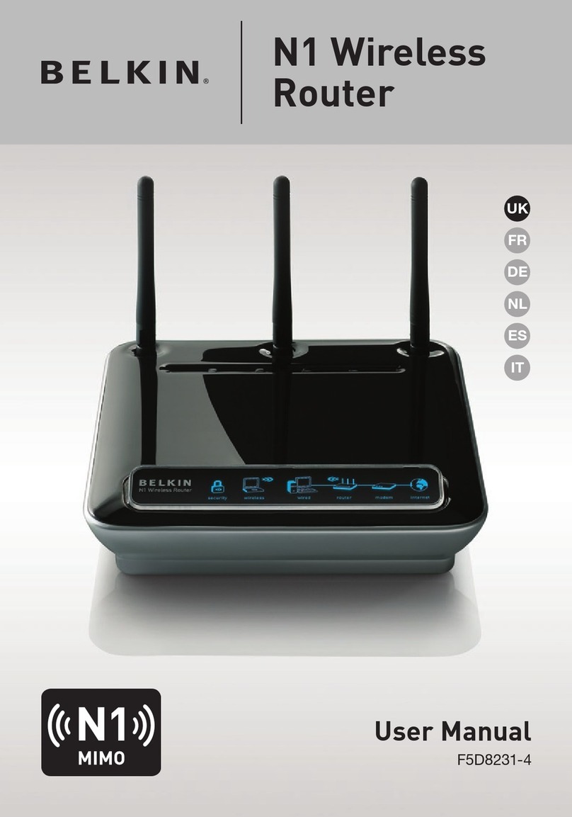Belkin VISION N1 User manual