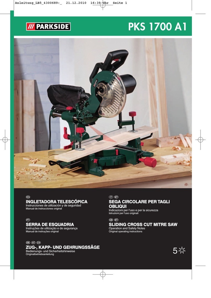 Parkside PKS 1700 A1 Original operating instructions