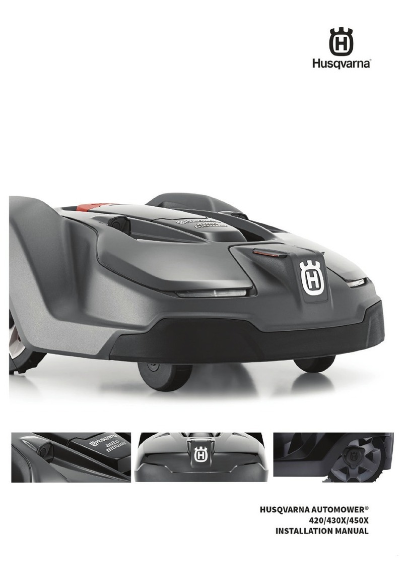 Husqvarna AUTOMOWER 420 installation manual Husqvarna AUTOMOWER 420 installation manual