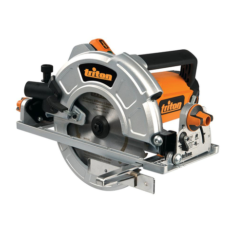 Triton ta235csl Operating and safety instructions