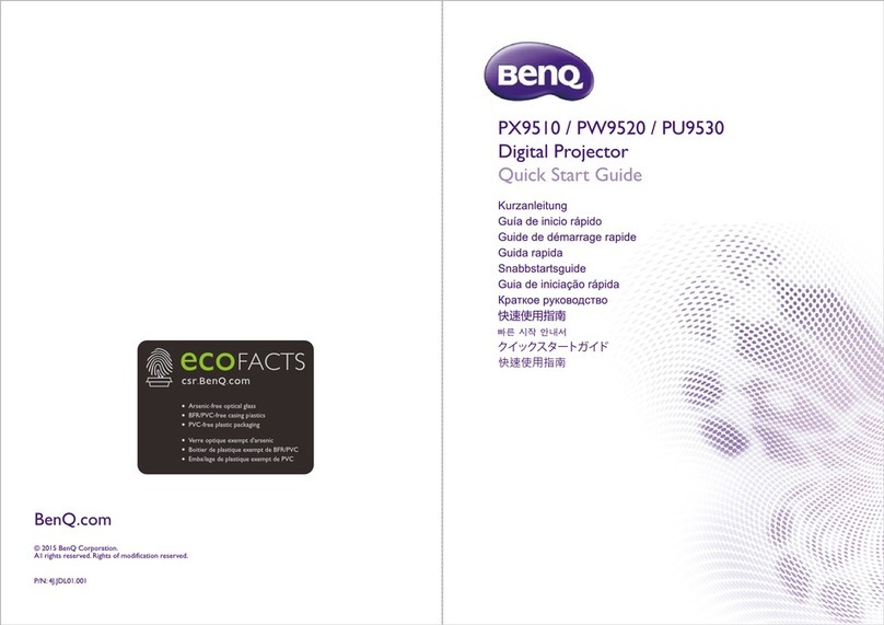 BenQ PX9510 User manual