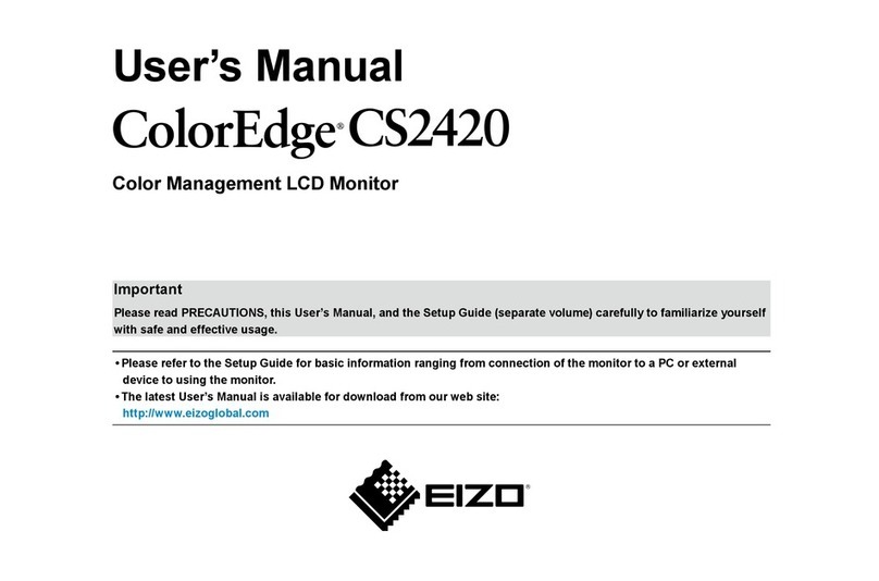 Eizo ColorEdge CS2420 User manual