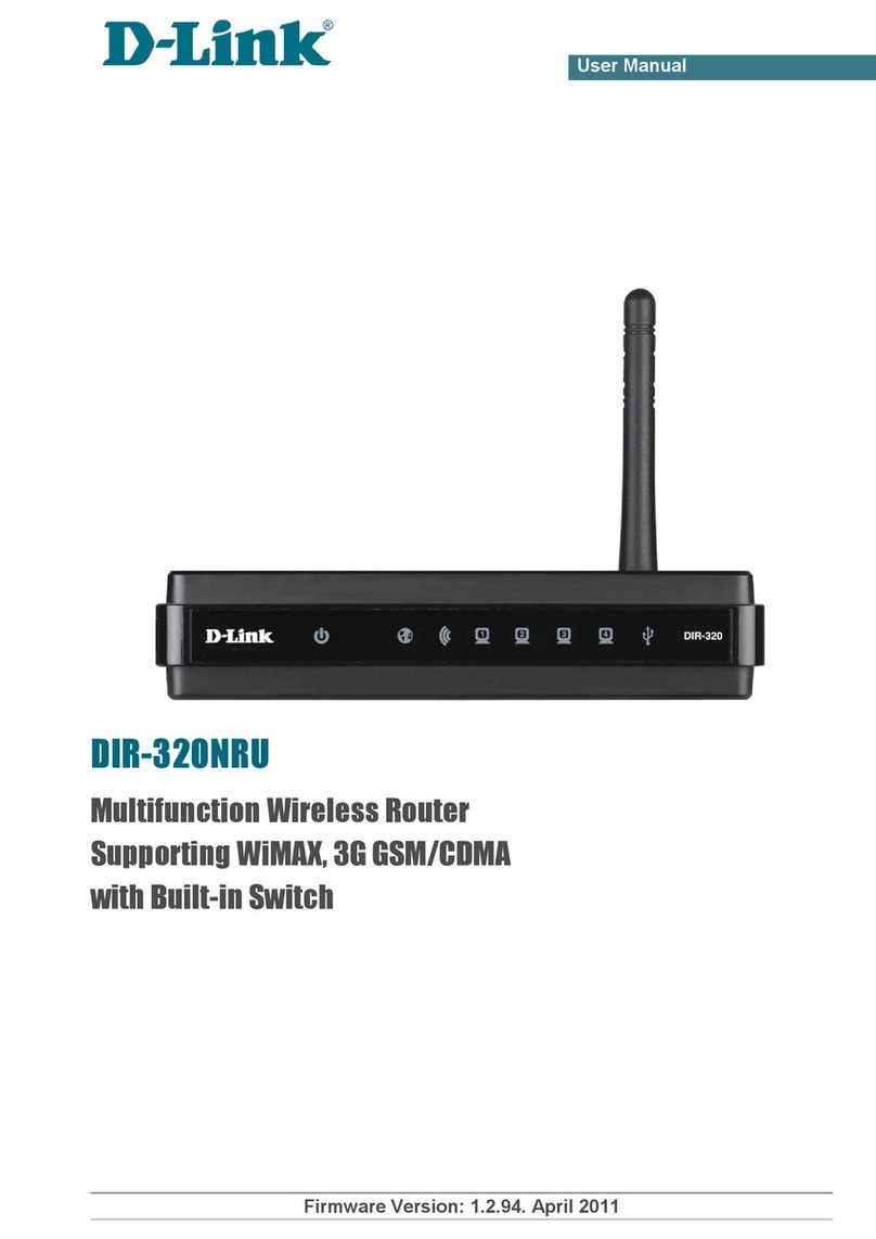 D-Link DIR-320NRU User manual D-Link DIR-320NRU User manual