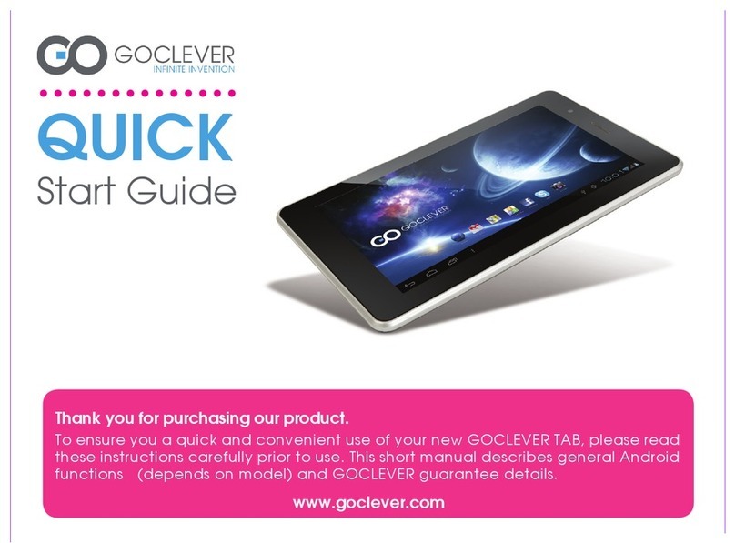 Go Clever M723G quick start guide