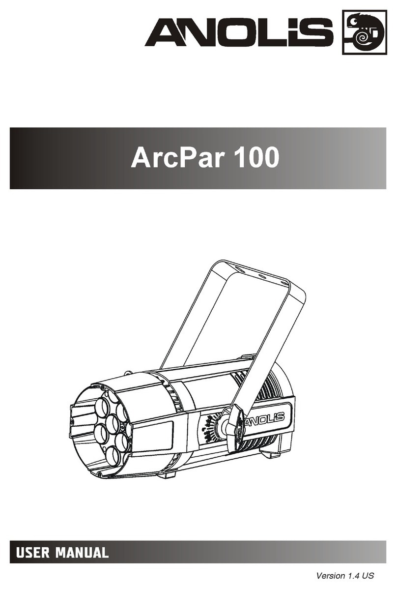 Anolis ArcPar 100 User manual