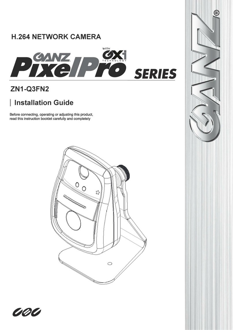 Ganz PIXELPRO SERIES User manual