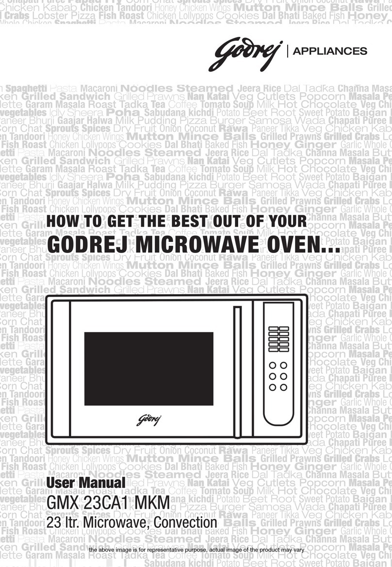 Godrej GMX 23CA MKM user manual
