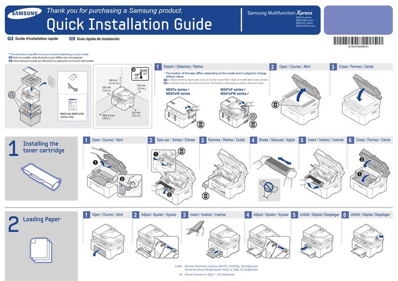Samsung M207x Series User manual Samsung M207x Series User manual