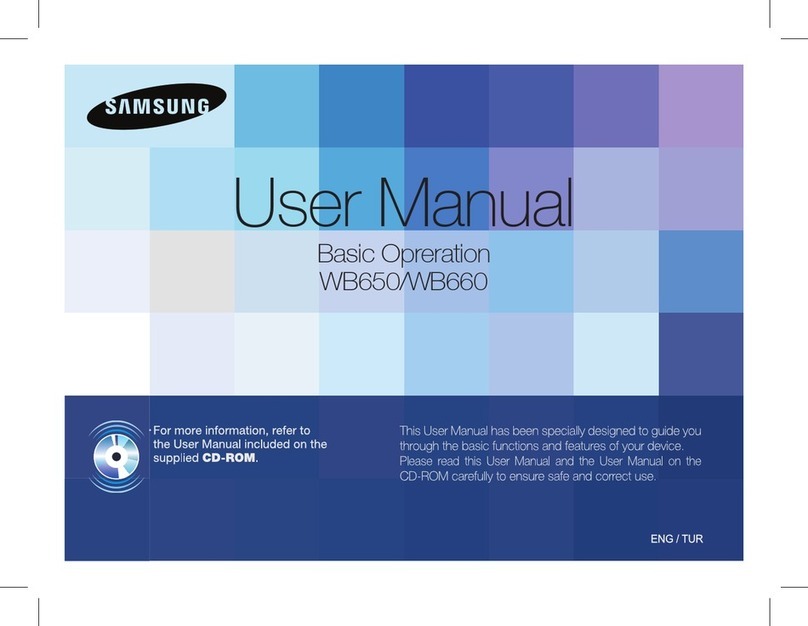Samsung WB650 User manual