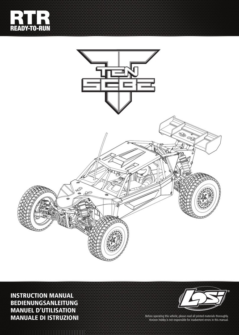 Team Losi TEN SCBE User manual