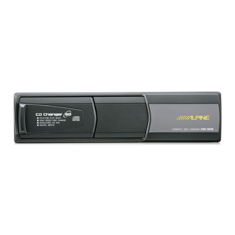 Alpine CHM-S630 User manual