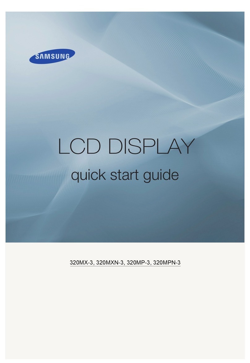 Samsung SyncMaster 320MX-3 User manual Samsung SyncMaster 320MX-3 User manual