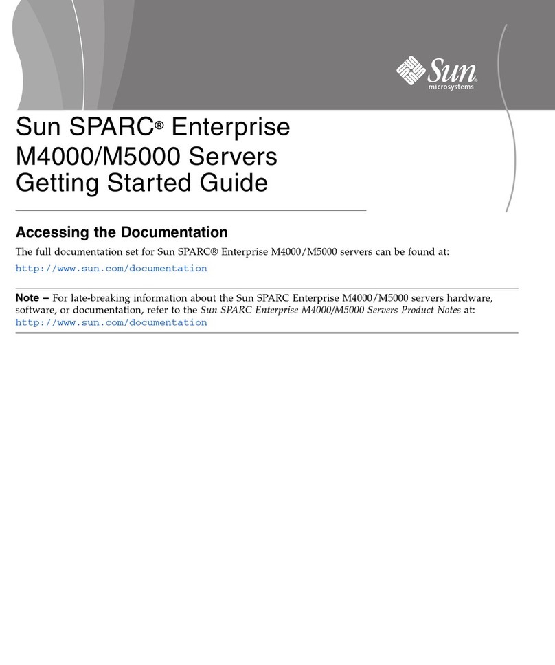 Sun Bandit SPARC Enterprise M4000 Getting started guide