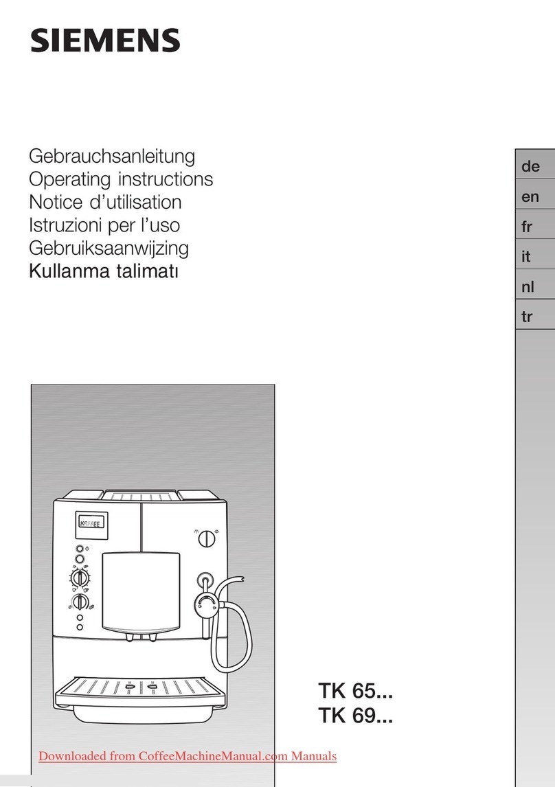Siemens TK 65 SERIES User manual