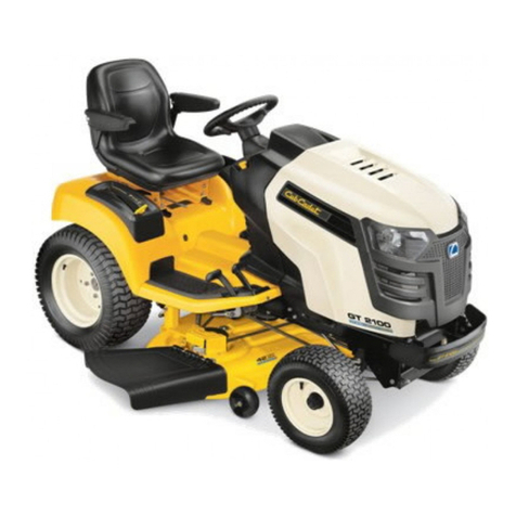 Cub Cadet GT2000 Operator's manual