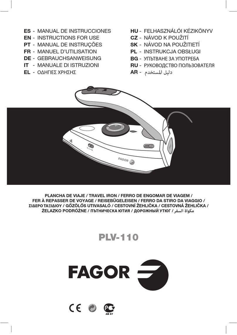 Fagor PLV-110 Instructions for use