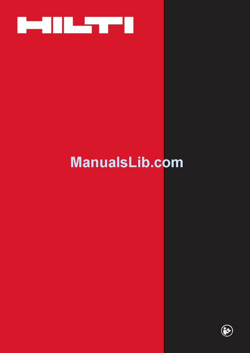 Hilti TE 2-A22 User manual