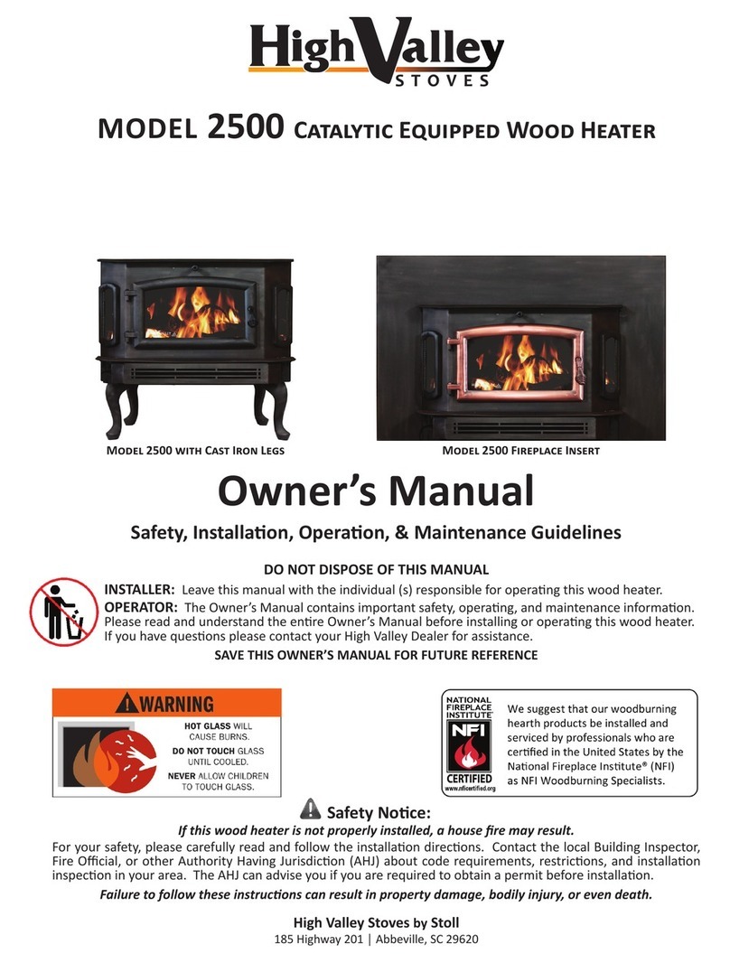 High Valley 2500 owner's manual High Valley 2500 owner's manual