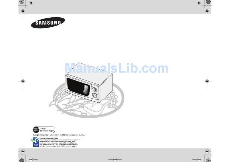 Samsung MW71C User manual
