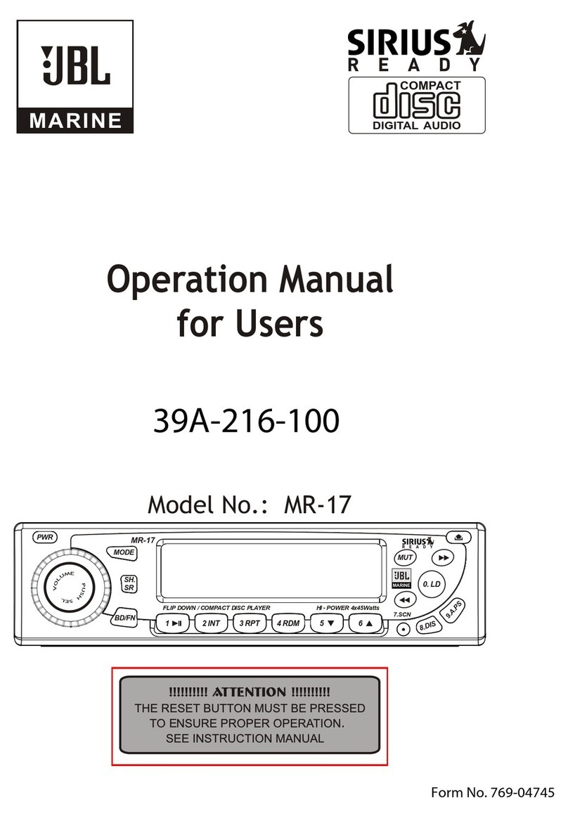 JBL 39A-216-100 Guide