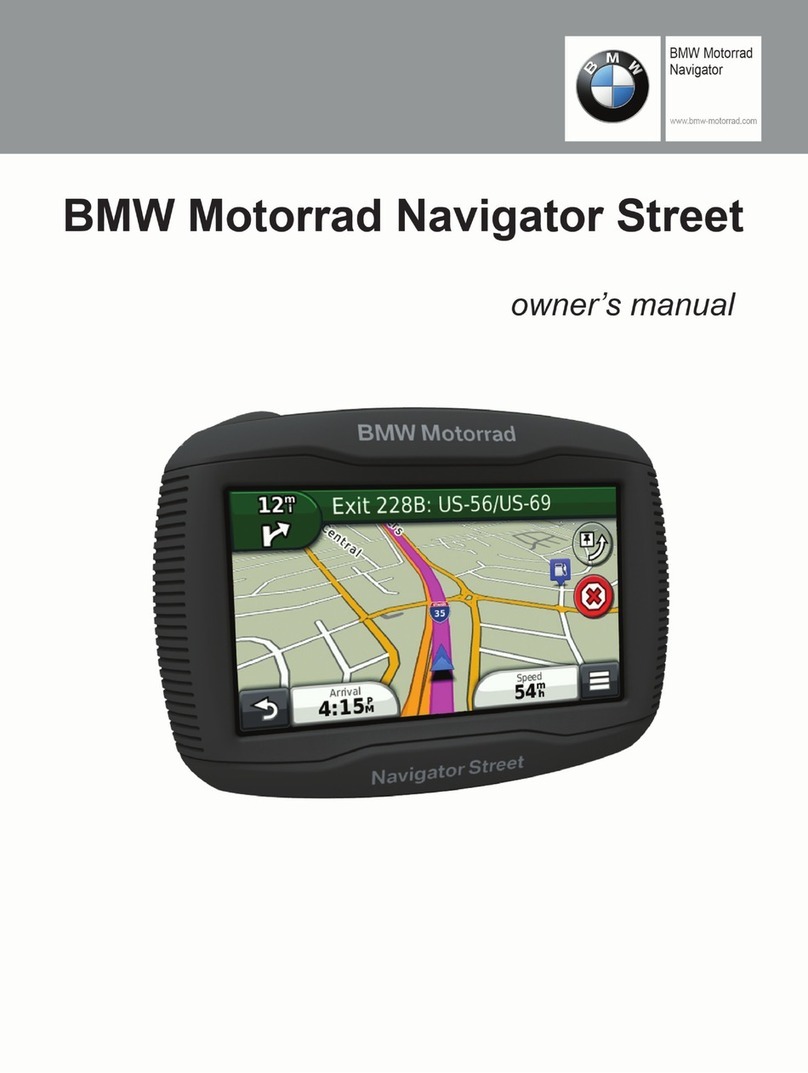 BMW Motorrad Navigator Street owner's manual