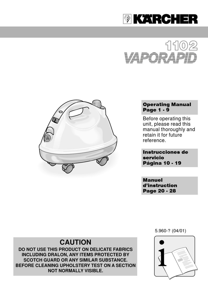Kärcher 1102 VAPORAPID User manual