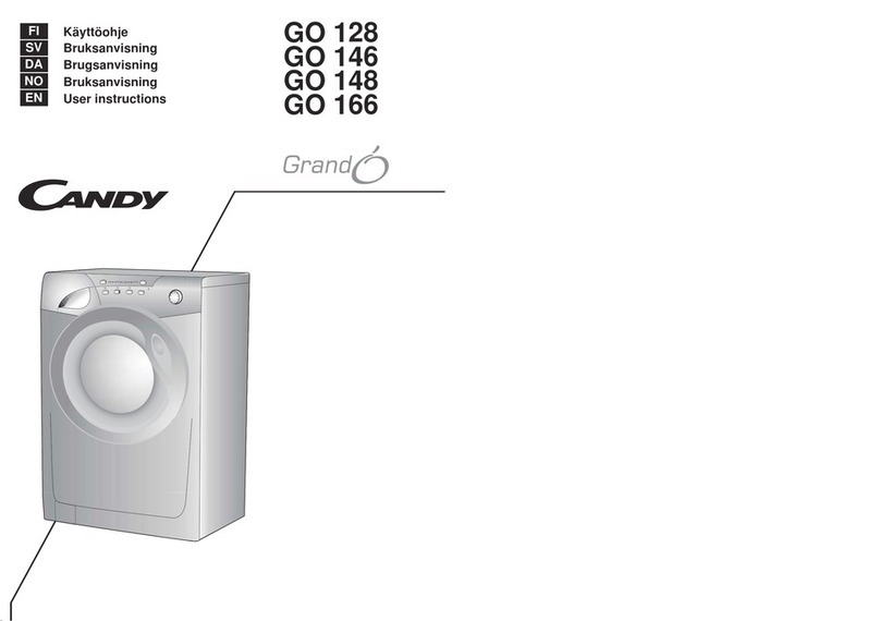 Candy GO 146 User manual