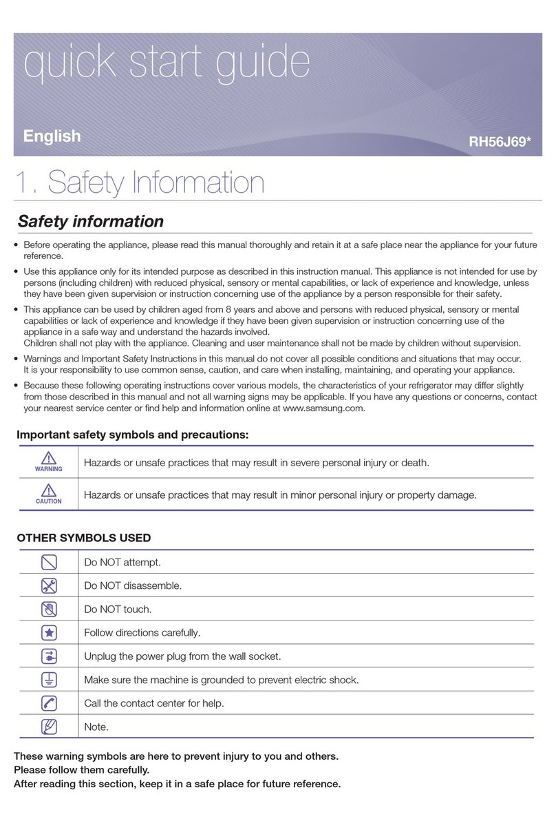 Samsung RH56J69 Series User manual