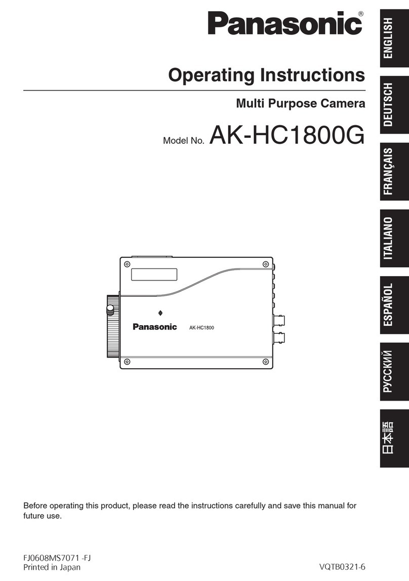 Panasonic AK-HC1800G User manual