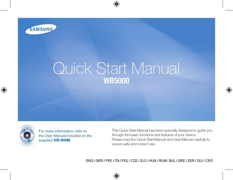 Samsung WB 5000 Instruction manual