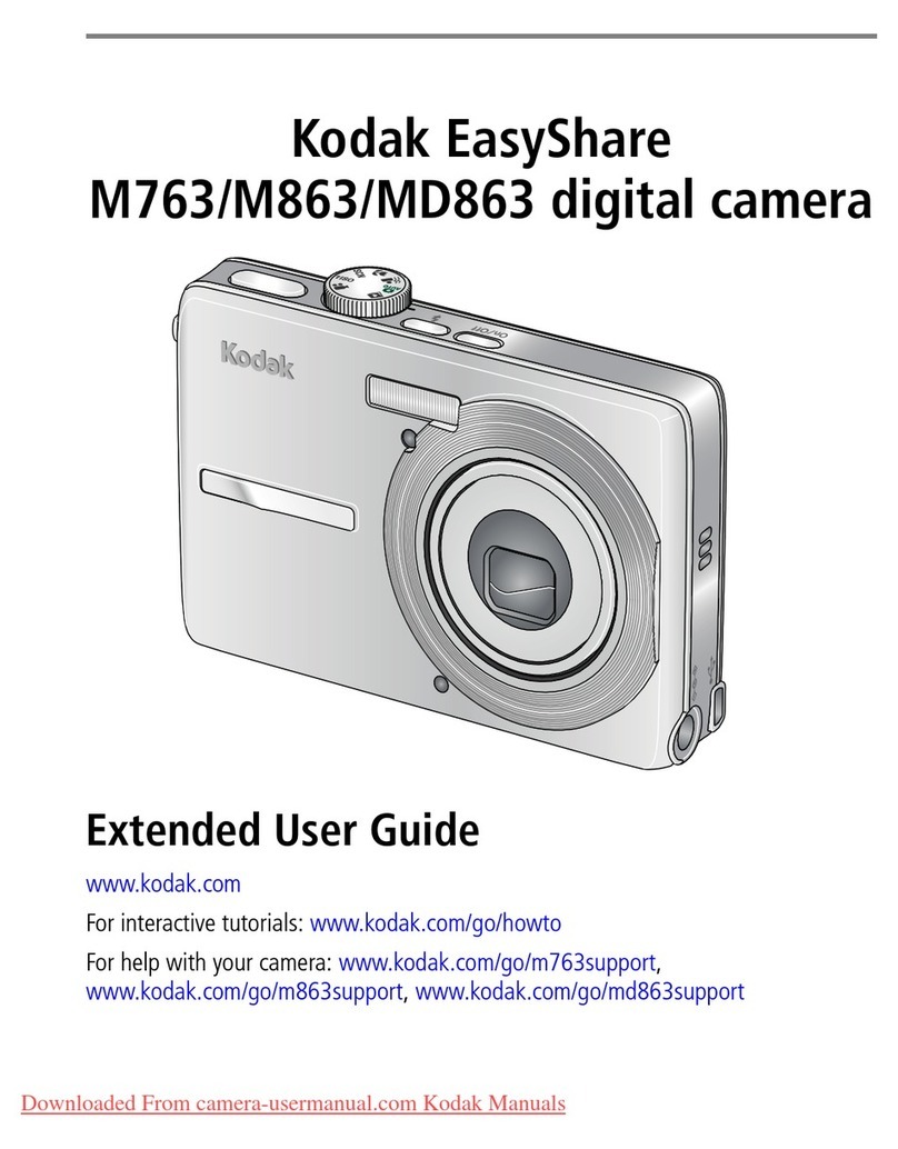 Kodak M763 - EASYSHARE Digital Camera Service manual