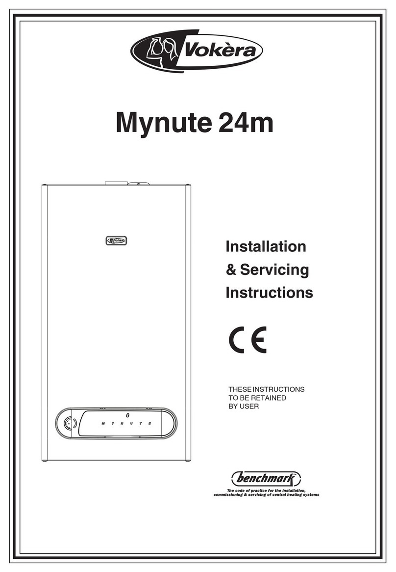VOKERA Mynute Installation & servicing instructions VOKERA Mynute Installation & servicing instructions
