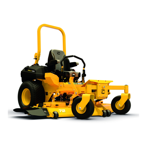 Cub Cadet Pro Z Series 500 Lapbar User manual Cub Cadet Pro Z Series 500 Lapbar User manual