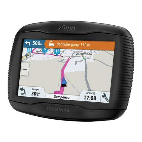 Garmin Zumo 395 owner's manual