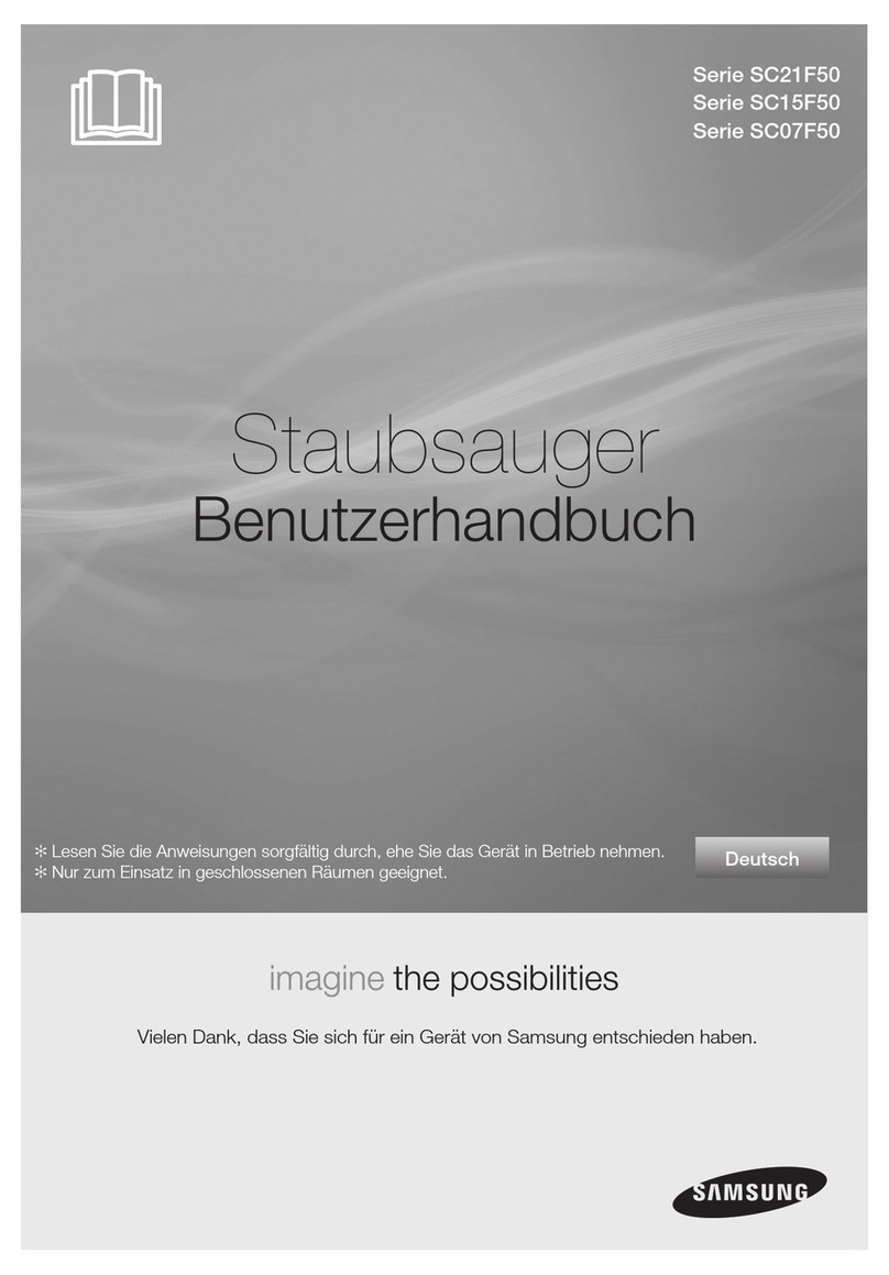 Samsung SC21F50 Series User manual Samsung SC21F50 Series User manual