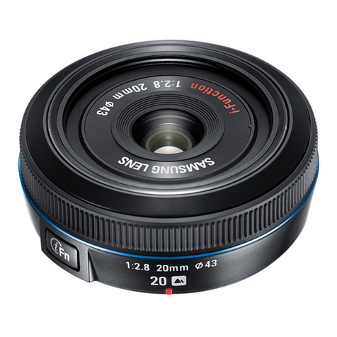 Samsung 20mm F2.8 User manual