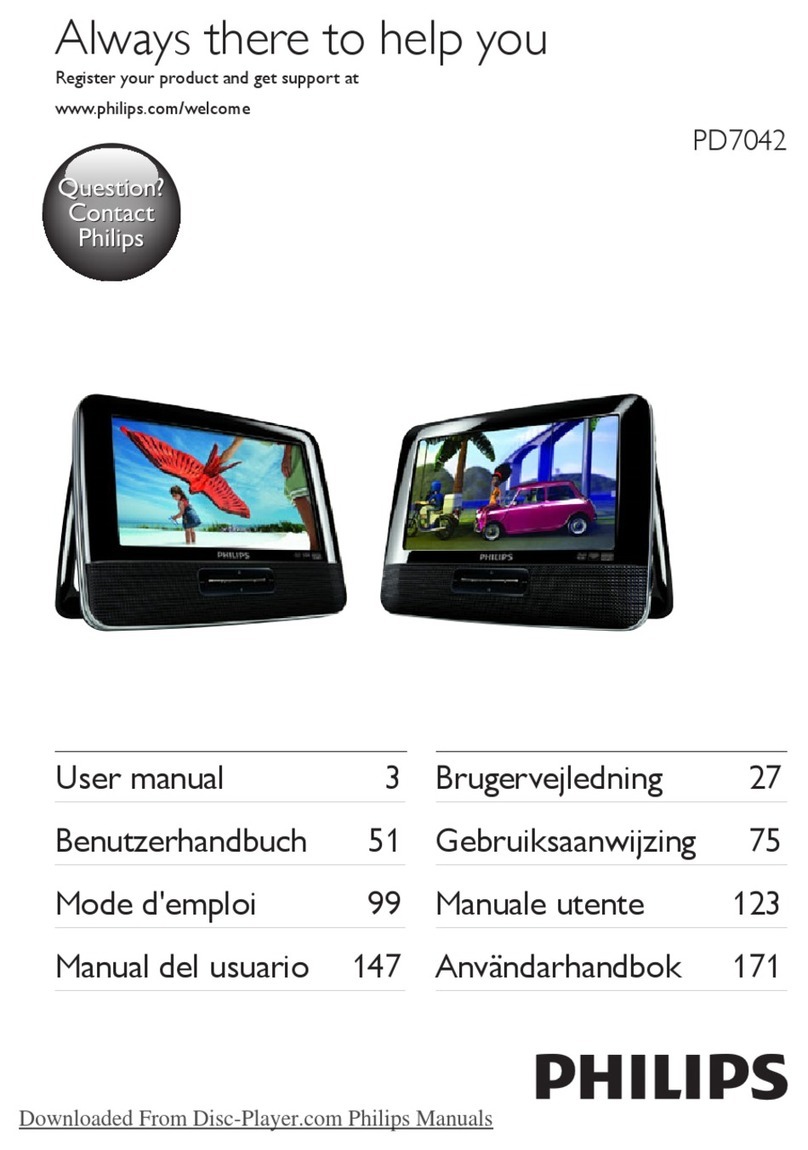 Philips PD7042 user manual