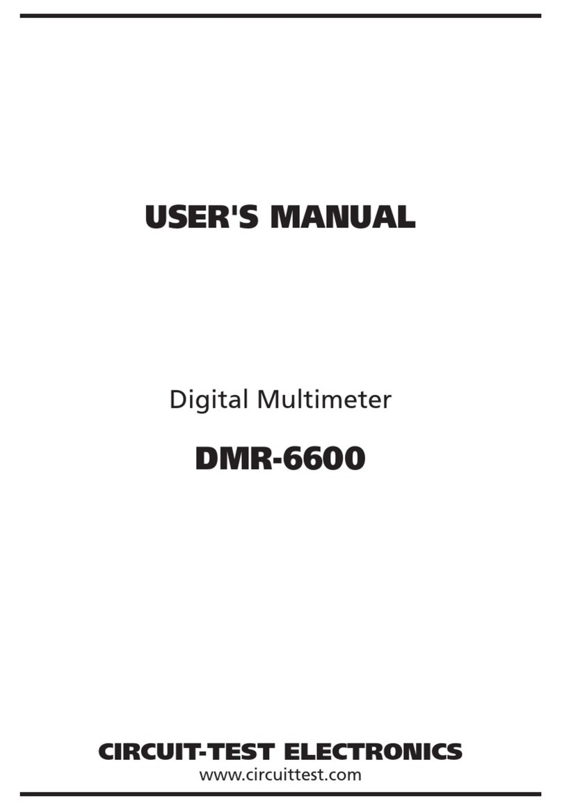 Circuit-test DMR-6600 user manual