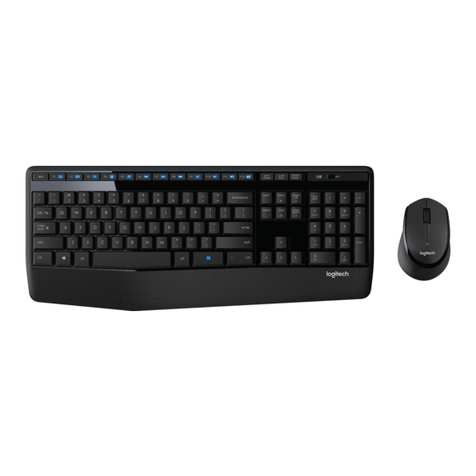 Logitech MK345 Setup guide