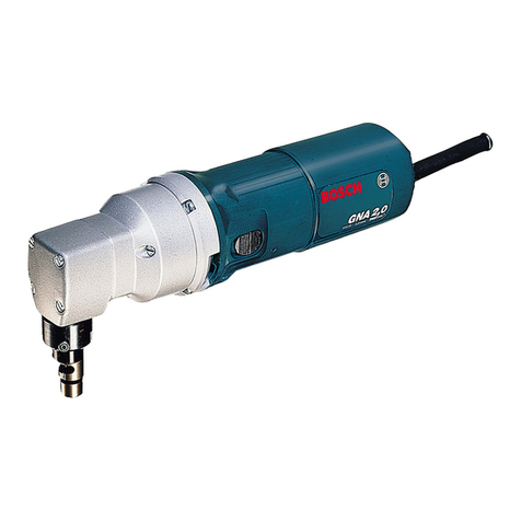 Bosch GNA 2,0 Professional User manual